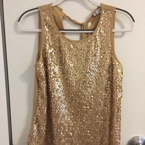 Gold Silky Detailed Tank